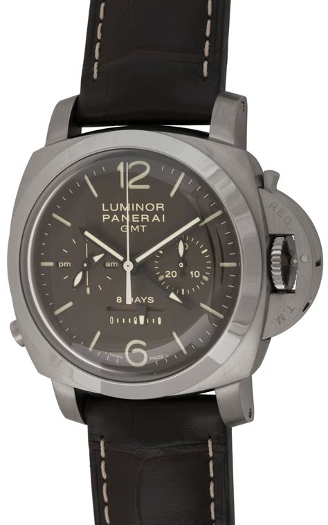 panerai luminor 1950 8 days chrono monopulsante gmt review|luminor Panerai 1950 price.